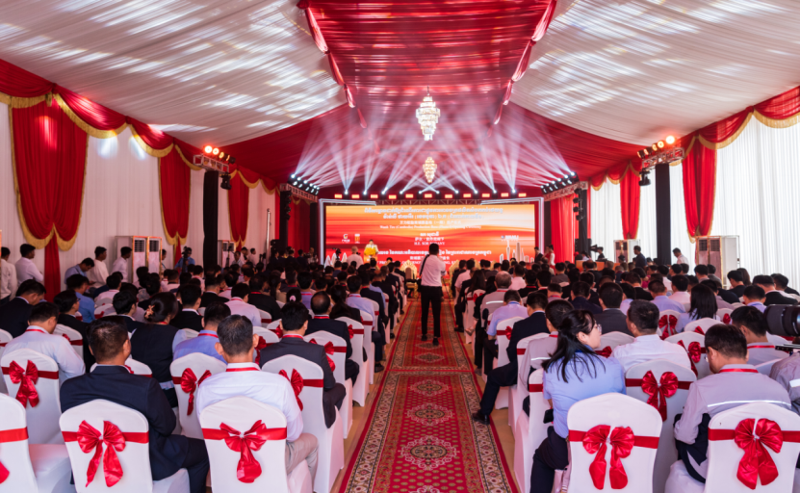 匠心筑造  奉獻(xiàn)精品② | 奮戰(zhàn)開門紅！四化建承建柬埔寨萬力輪胎項(xiàng)目投產(chǎn)